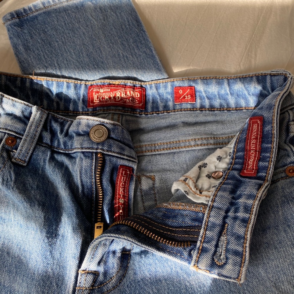 Lucky brand boyfriend jeans